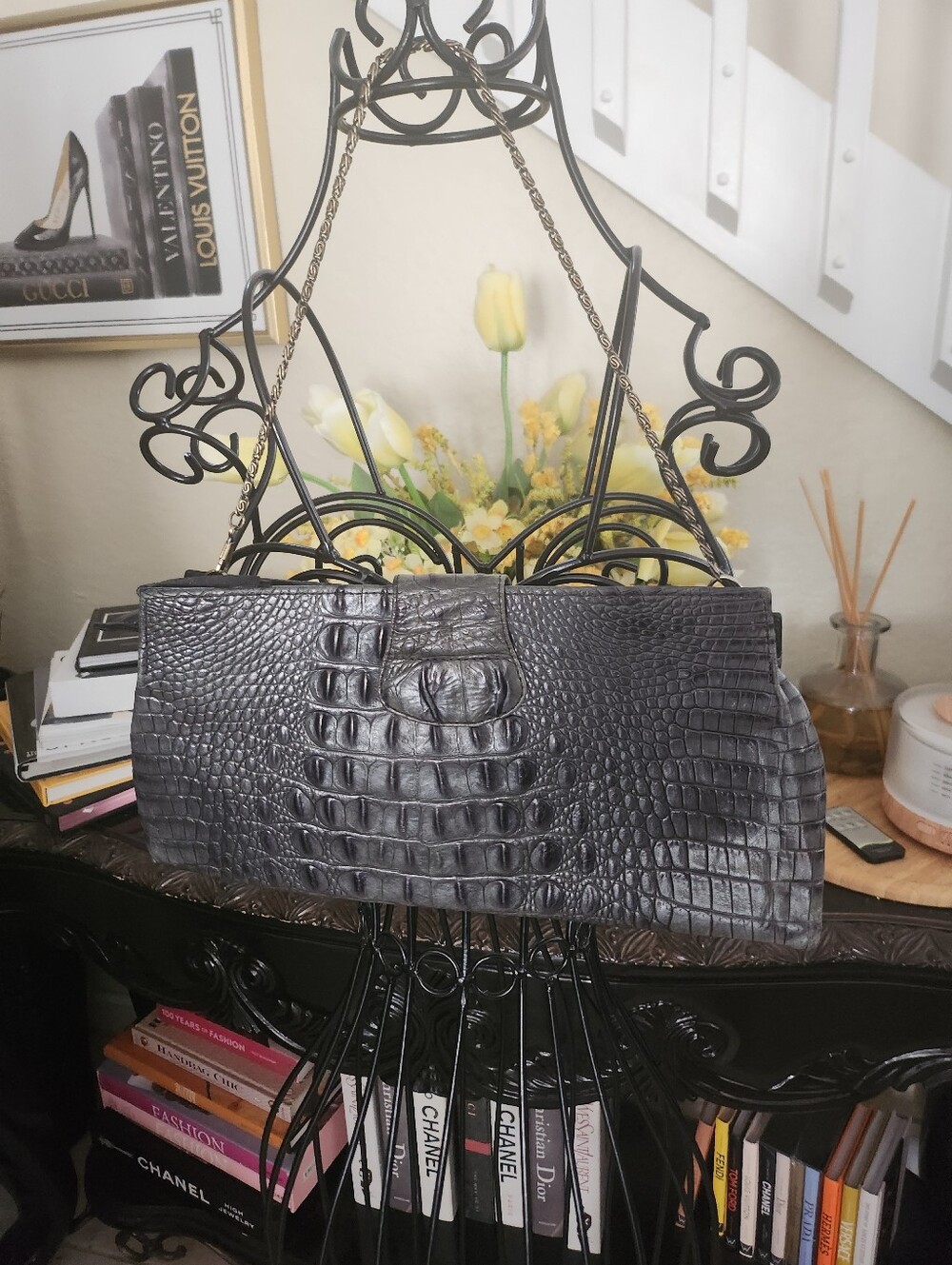 Malaika Bag Crocodile Skin bag - Picture 3 of 5